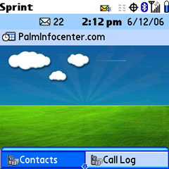 Palm Treo 700p Phone app