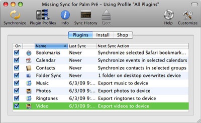 the missing sync for android 1.4