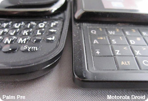 Palm Pre vs Motorola Droid